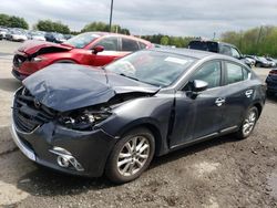 Salvage cars for sale at East Granby, CT auction: 2015 Mazda 3 Grand Touring