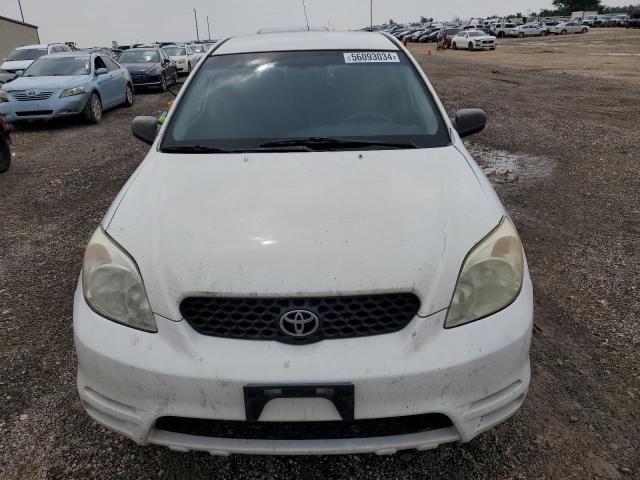 2004 Toyota Corolla Matrix XR