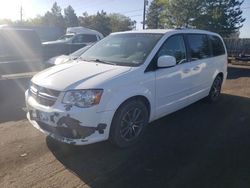 Dodge Grand Caravan sxt Vehiculos salvage en venta: 2017 Dodge Grand Caravan SXT