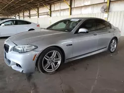 Salvage cars for sale from Copart Phoenix, AZ: 2014 BMW 550 I