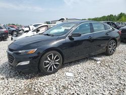Salvage cars for sale at Wayland, MI auction: 2020 Chevrolet Malibu RS