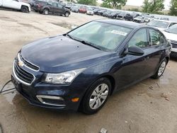 Salvage cars for sale from Copart Bridgeton, MO: 2015 Chevrolet Cruze LS