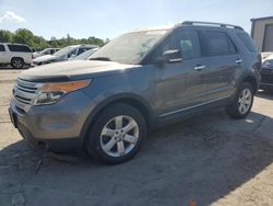 Ford Explorer salvage cars for sale: 2014 Ford Explorer XLT