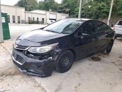 Salvage cars for sale at Hueytown, AL auction: 2016 Chevrolet Cruze LS