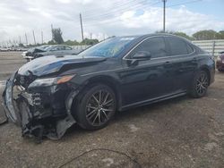 Toyota salvage cars for sale: 2021 Toyota Camry SE