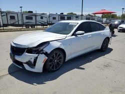 Salvage cars for sale at Sacramento, CA auction: 2021 Cadillac CT5 Sport