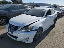 Salvage cars for sale at Martinez, CA auction: 2012 Lexus IS 250