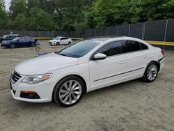 Salvage cars for sale from Copart Waldorf, MD: 2010 Volkswagen CC VR6