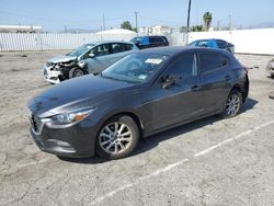 Salvage cars for sale at Van Nuys, CA auction: 2017 Mazda 3 Sport