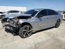 Honda Accord Sport salvage cars for sale: 2022 Honda Accord Sport