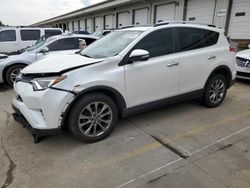 Salvage cars for sale from Copart Louisville, KY: 2017 Toyota Rav4 Limited