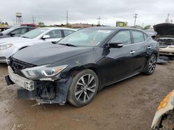 Salvage cars for sale at Dyer, IN auction: 2016 Nissan Maxima 3.5S