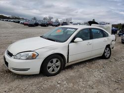 Salvage cars for sale from Copart West Warren, MA: 2007 Chevrolet Impala LT