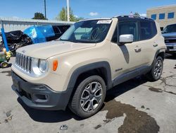 Salvage cars for sale from Copart Littleton, CO: 2016 Jeep Renegade Limited