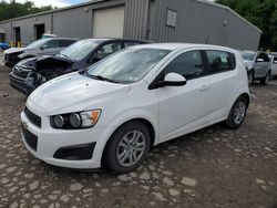 Chevrolet Sonic salvage cars for sale: 2016 Chevrolet Sonic LS