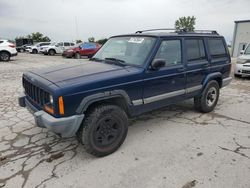 Salvage cars for sale at Kansas City, KS auction: 2001 Jeep Cherokee Sport