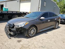 Salvage cars for sale from Copart West Mifflin, PA: 2015 Hyundai Sonata Sport