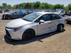 Salvage cars for sale at Chalfont, PA auction: 2021 Toyota Corolla LE