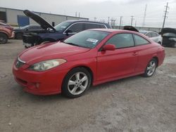 Salvage cars for sale at Haslet, TX auction: 2005 Toyota Camry Solara SE