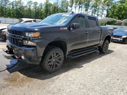 Salvage cars for sale at Harleyville, SC auction: 2021 Chevrolet Silverado K1500 Trail Boss Custom