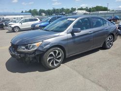 Salvage cars for sale from Copart Pennsburg, PA: 2017 Honda Accord EXL
