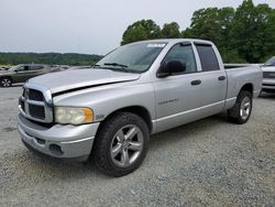 Salvage cars for sale from Copart Concord, NC: 2004 Dodge RAM 1500 ST