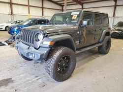 Jeep salvage cars for sale: 2019 Jeep Wrangler Unlimited Sport