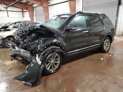 Salvage cars for sale at Lansing, MI auction: 2014 Ford Explorer XLT