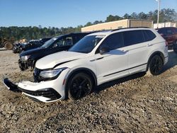 Salvage cars for sale at Ellenwood, GA auction: 2024 Volkswagen Tiguan SE R-LINE Black