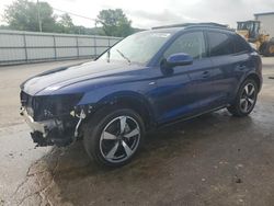 Salvage cars for sale at Lebanon, TN auction: 2022 Audi Q5 Prestige 45