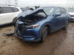 Salvage cars for sale at Elgin, IL auction: 2017 Mazda CX-5 Grand Touring