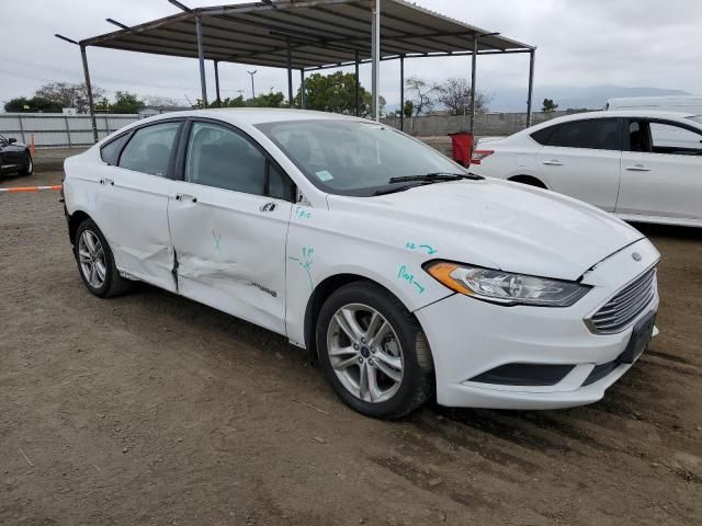 2018 Ford Fusion SE Hybrid