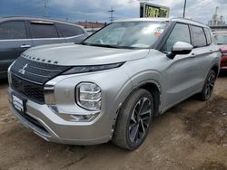 Salvage cars for sale at Chicago Heights, IL auction: 2022 Mitsubishi Outlander SEL