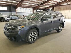 Salvage cars for sale at East Granby, CT auction: 2022 Subaru Outback Premium
