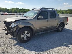 Salvage trucks for sale at Gastonia, NC auction: 2005 Nissan Frontier Crew Cab LE