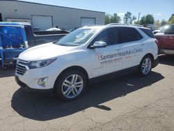 Salvage cars for sale at Woodburn, OR auction: 2021 Chevrolet Equinox Premier