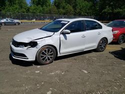 Salvage cars for sale at Waldorf, MD auction: 2017 Volkswagen Jetta SE