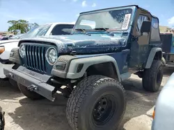 Salvage cars for sale from Copart Kapolei, HI: 1997 Jeep Wrangler / TJ SE