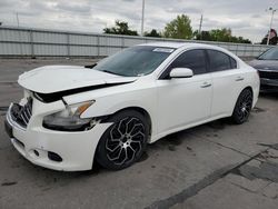 Salvage cars for sale at Littleton, CO auction: 2009 Nissan Maxima S