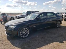 Salvage cars for sale at Greenwood, NE auction: 2013 BMW 740 LXI