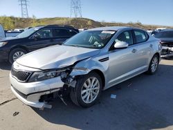 Salvage cars for sale at auction: 2014 KIA Optima EX