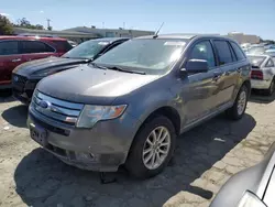 Salvage cars for sale at Martinez, CA auction: 2010 Ford Edge SEL