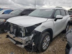 Salvage cars for sale at Des Moines, IA auction: 2023 Toyota Highlander L