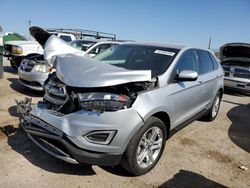 Salvage cars for sale at Tucson, AZ auction: 2018 Ford Edge Titanium