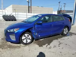 Salvage cars for sale from Copart Sun Valley, CA: 2019 Hyundai Ioniq Blue