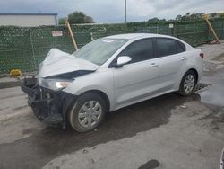 Salvage cars for sale from Copart Orlando, FL: 2021 KIA Rio LX