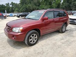 Vehiculos salvage en venta de Copart Ocala, FL: 2005 Toyota Highlander Limited