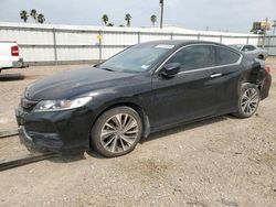 Salvage cars for sale at Mercedes, TX auction: 2016 Honda Accord EX