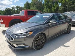 Vehiculos salvage en venta de Copart Ocala, FL: 2018 Ford Fusion TITANIUM/PLATINUM