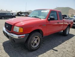 Salvage cars for sale from Copart Colton, CA: 2003 Ford Ranger Super Cab